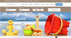 Desktop Screenshot of hotelaurea.it